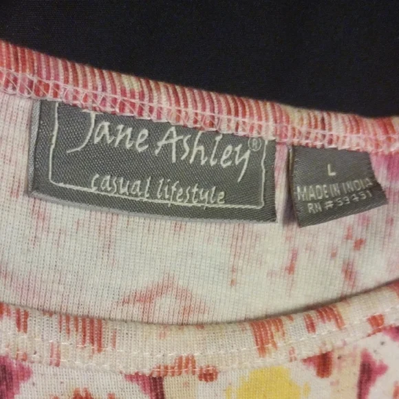 Colorful Patterned Long Sleeve Top With Sequins - Picture 2 of 9